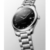 Montre Longines Master Collection 42 mm Automatique Cadran Noir laqué poli Bracelet Acier