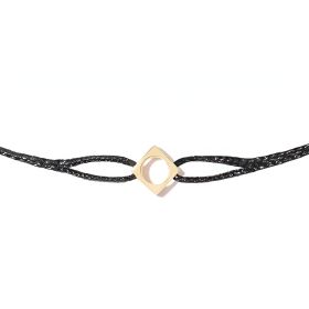 Bracelet sur cordon dinh van Le Pavé Petit Modèle Or Jaune