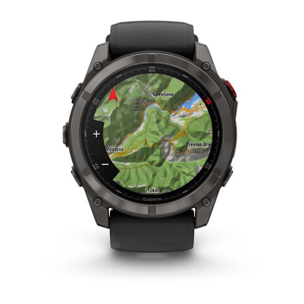 Montre Garmin Fenix 8 Pro 51mm AMOLED Sapphire Titane Bracelet Gray