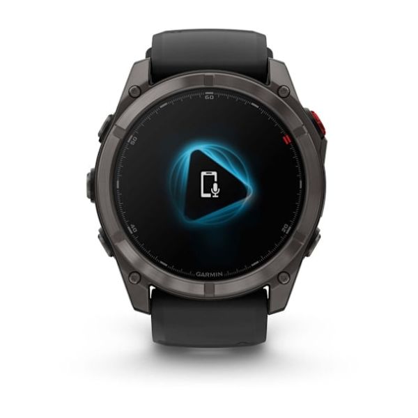 copy of Montre Garmin Fenix 7 Pro Sapphire Solar Edition Carbone Gris DLC Titane Bracelet Noir