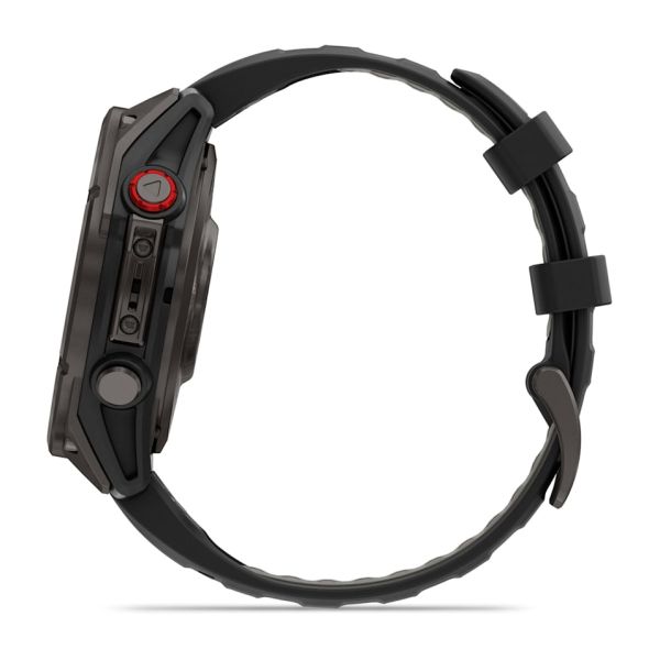 Montre Garmin Fenix 8 Pro 47mm AMOLED Sapphire Titane Bracelet Noir