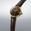 Montre Seiko Presage automatique or cuir SRE020J1