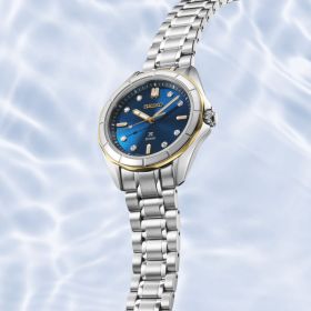 Montre Seiko Prospex Quartz SUR620J1 Cadran Bleu Serti