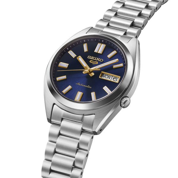 Montre Seiko 5 Sports SRPL55K1 Automatique Cadran Bleu
