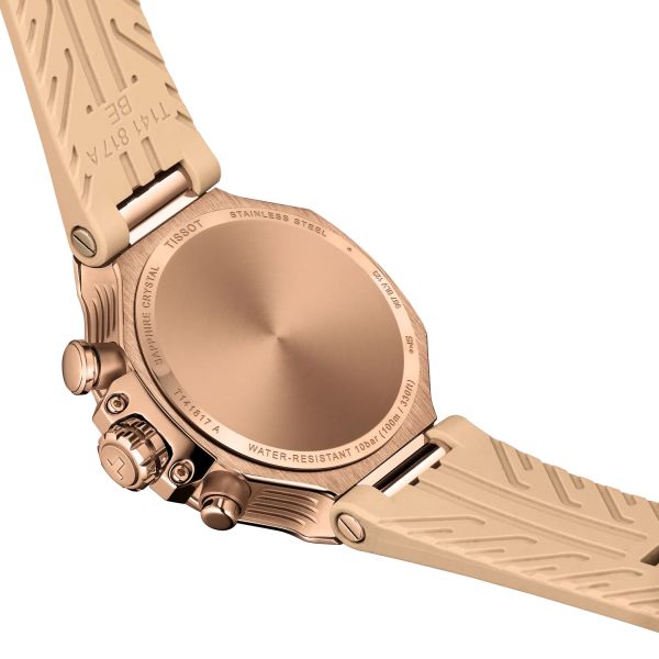Montre Tissot T-Race Quartz Chronograph 38mm Cadran Beige