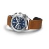 Montre Hamilton Khaki Aviation Pilot Pioneer Mechanical Chronograph Cadran Bleu