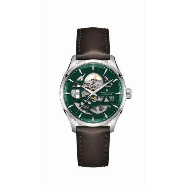Montre Hamilton Jazzmaster Jazzmaster Skeleton 40 mm Cadran Vert