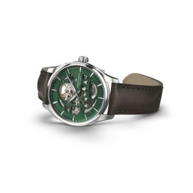 Montre Hamilton Jazzmaster Jazzmaster Skeleton 40 mm Cadran Vert