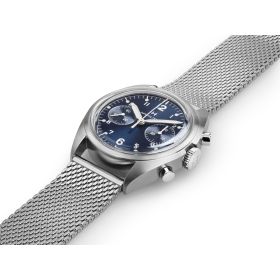 Montre Hamilton Khaki Aviation Pilot Pioneer Mechanical Chronograph Bracelet Acier