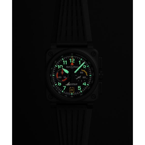 Montre BELL & ROSS BR-03 Chrono Rafale Solo Display Edition Limitée