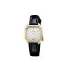 Montre March LA.B Lady Mansart Nacre Bracelet Chevreau Noir