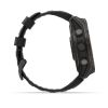 Montre Garmin Fenix 8 Pro 47mm AMOLED Sapphire Titane Bracelet Cuir Noir + Silicone