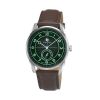 Montre LIP Himalaya 40mm Cadran Vert Foncé Bracelet Cuir