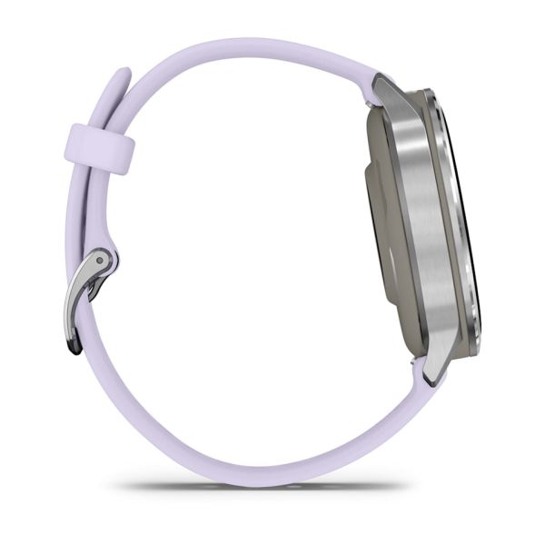 Montre Garmin Venu 4 - 41 mm Gray bracelet Silicone Pervenche