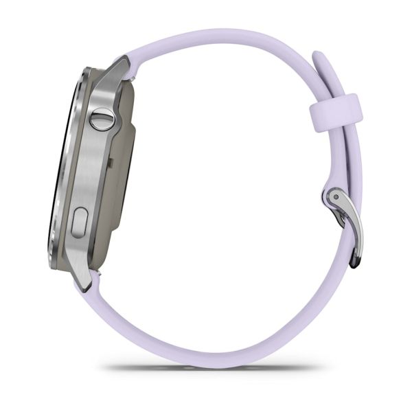 Montre Garmin Venu 4 - 41 mm Gray bracelet Silicone Pervenche