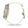 Montre Garmin Venu 4 - 41 mm Gray bracelet Silicone Ivoire