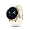 Montre Garmin Venu 4 - 41 mm Gray bracelet Silicone Ivoire
