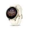 Montre Garmin Venu 4 - 41 mm Gray bracelet Silicone Ivoire