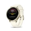 Montre Garmin Venu 4 - 41 mm Gray bracelet Silicone Ivoire