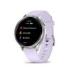 Montre Garmin Venu 4 - 41 mm Gray bracelet Silicone Pervenche