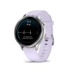 Montre Garmin Venu 4 - 41 mm Gray bracelet Silicone Pervenche