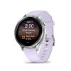 Montre Garmin Venu 4 - 41 mm Gray bracelet Silicone Pervenche