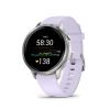 Montre Garmin Venu 4 - 41 mm Gray bracelet Silicone Pervenche