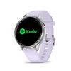 Montre Garmin Venu 4 - 41 mm Gray bracelet Silicone Pervenche