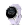 Montre Garmin Venu 4 - 41 mm Gray bracelet Silicone Pervenche