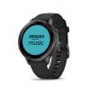 Montre Garmin Venu 4 - 41 mm Gray bracelet Silicone Noir