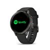 Montre Garmin Venu 4 - 41 mm Gray bracelet Silicone Noir