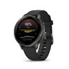Montre Garmin Venu 4 - 41 mm Gray bracelet Silicone Noir