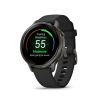 Montre Garmin Venu 4 - 41 mm Gray bracelet Silicone Noir
