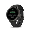 Montre Garmin Venu 4 - 41 mm Gray bracelet Silicone Noir