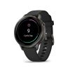 Montre Garmin Venu 4 - 41 mm Gray bracelet Silicone Noir