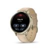 Montre Garmin Venu 3 Black bracelet cuir noir