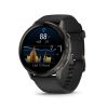 Montre Garmin Venu 3 Black bracelet cuir noir
