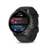 Montre Garmin Venu 3 Black bracelet cuir noir