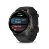 Montre Garmin Venu 3 Black bracelet cuir noir
