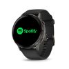 Montre Garmin Venu 3 Black bracelet cuir noir