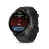 Montre Garmin Venu 3 Black bracelet cuir noir