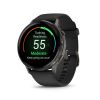 Montre Garmin Venu 3 Black bracelet cuir noir