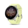 Montre Garmin Venu 3 Black bracelet cuir noir