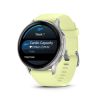 Montre Garmin Venu 3 Black bracelet cuir noir
