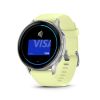 Montre Garmin Venu 3 Black bracelet cuir noir