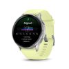 Montre Garmin Venu 3 Black bracelet cuir noir