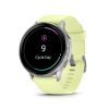 Montre Garmin Venu 3 Black bracelet cuir noir