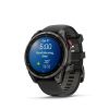 Montre Garmin Fenix 8 Pro 47mm AMOLED Sapphire Titane Bracelet Noir
