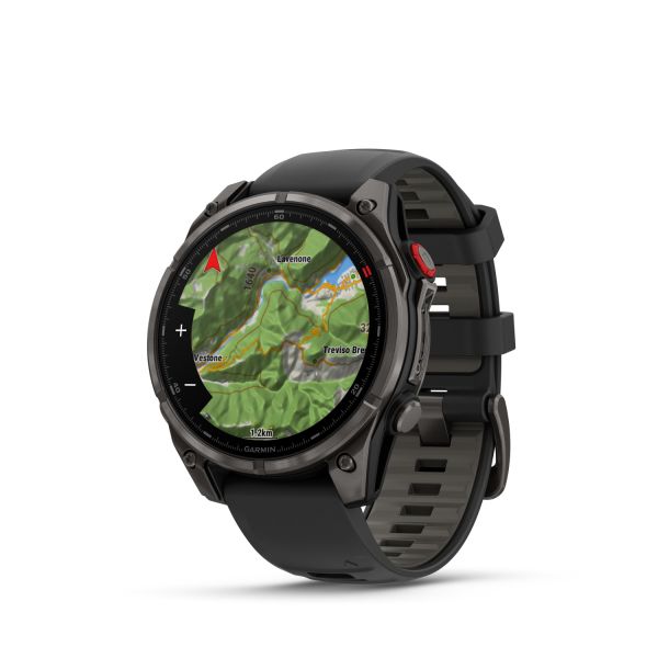 copy of Montre Garmin Fenix 7 Pro Sapphire Solar Edition Carbone Gris DLC Titane Bracelet Noir