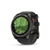 Montre Garmin Fenix 8 Pro 51mm AMOLED Sapphire Titane Bracelet Noir
